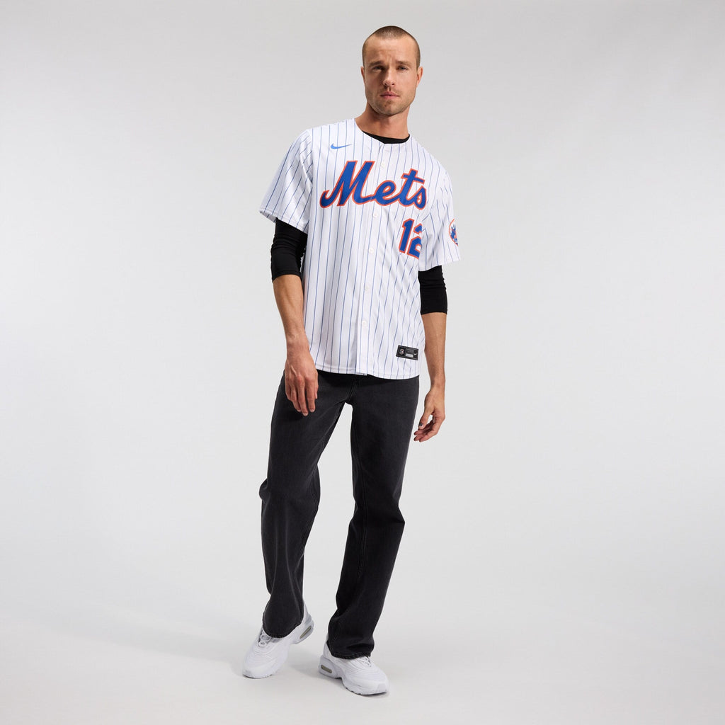 New York Mets Francisco Lindor White Home Limited Jersey