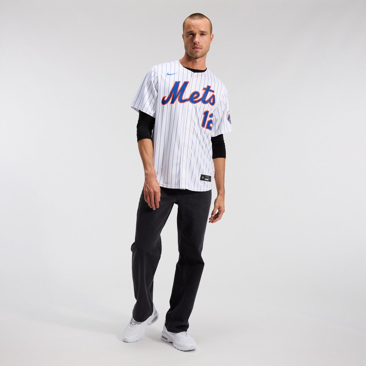 New York Mets Francisco Lindor White Home Limited Jersey