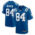 Indianapolis Colts Tyler Warren Royal Team Game Jersey