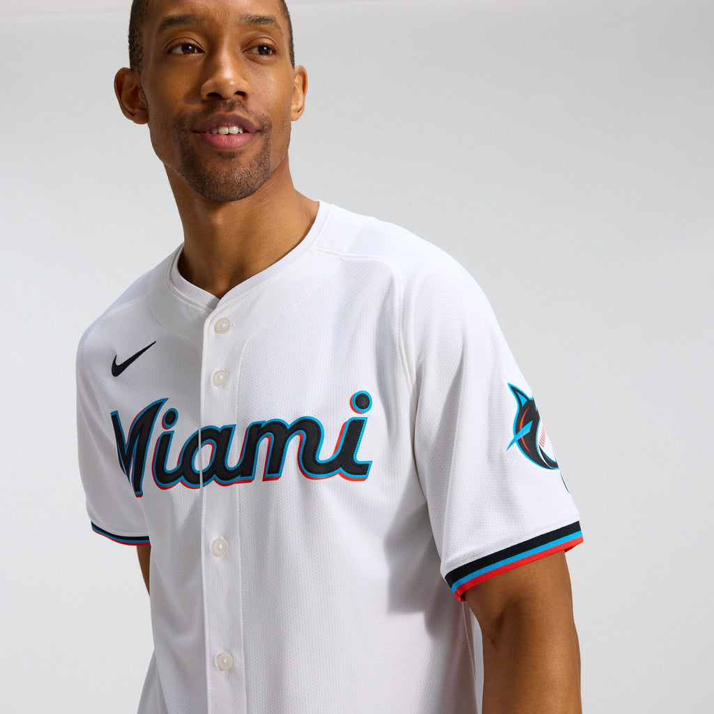 Miami Marlins White Home Limited Jersey