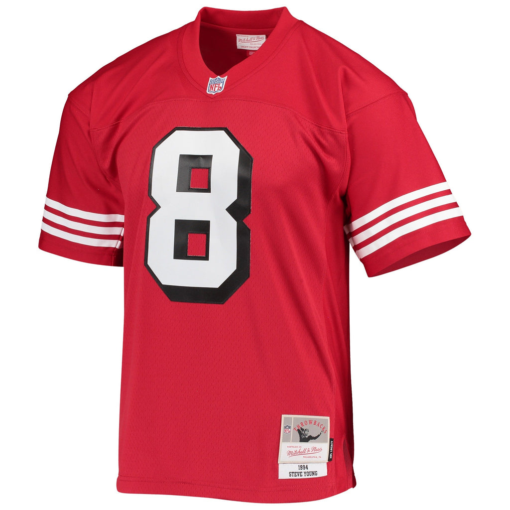 San Francisco 49ers Steve Young Scarlet Legacy Replica Jersey
