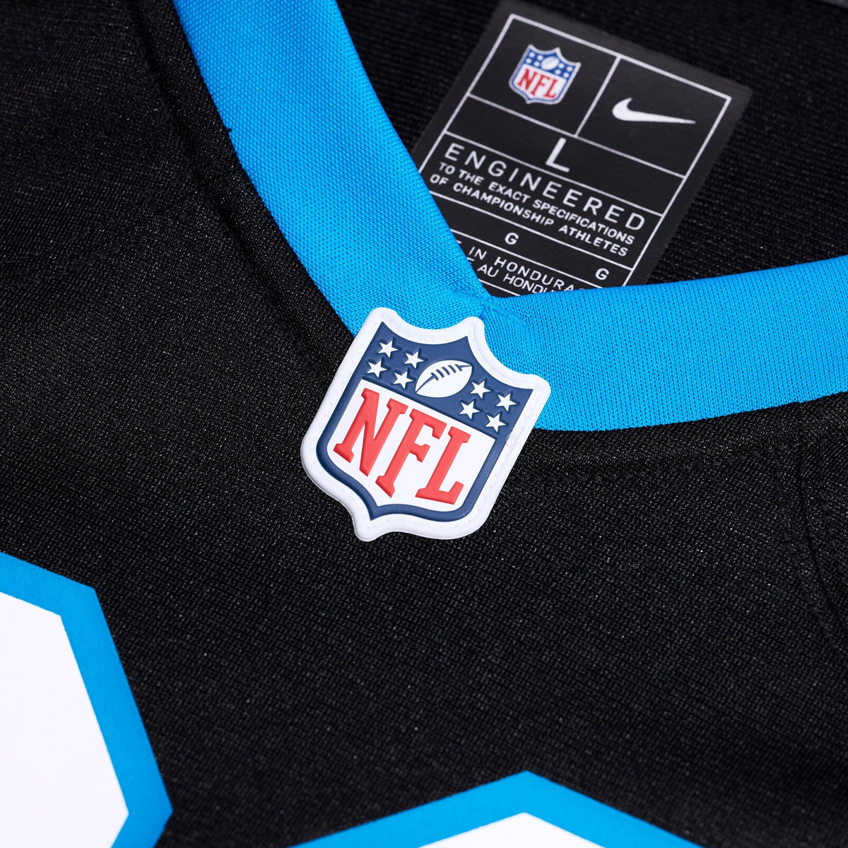 Carolina Panthers AJ Dillon Black Team Game Jersey