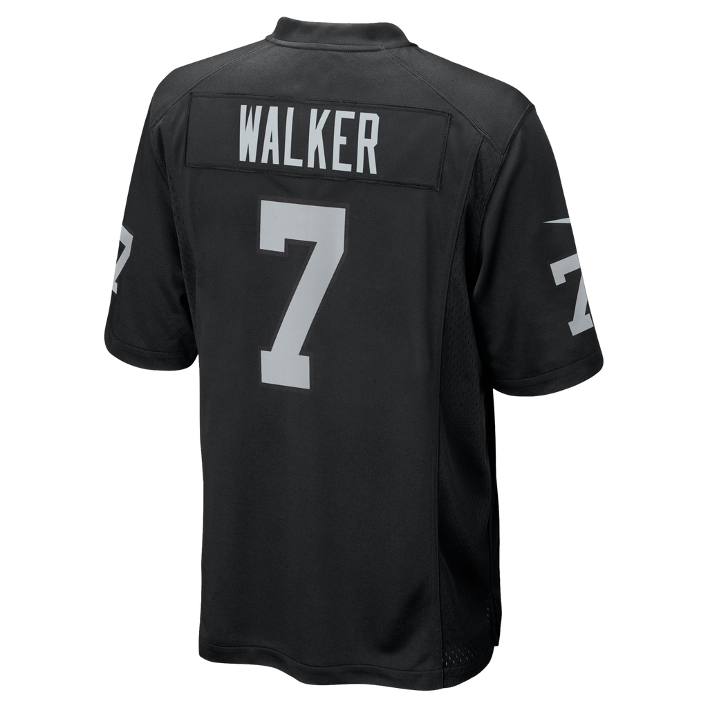 Las Vegas Raiders Quay Walker Black Team Game Jersey