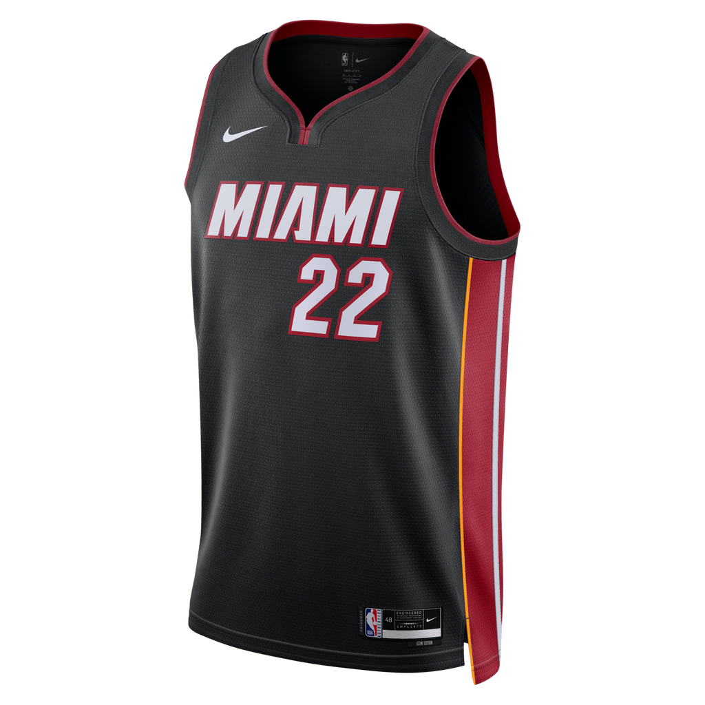 Miami Heat Icon Edition Swingman Jersey - Black - Andrew Wiggins