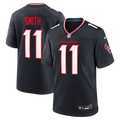 Houston Texans Tremon Smith Navy Team Game Jersey