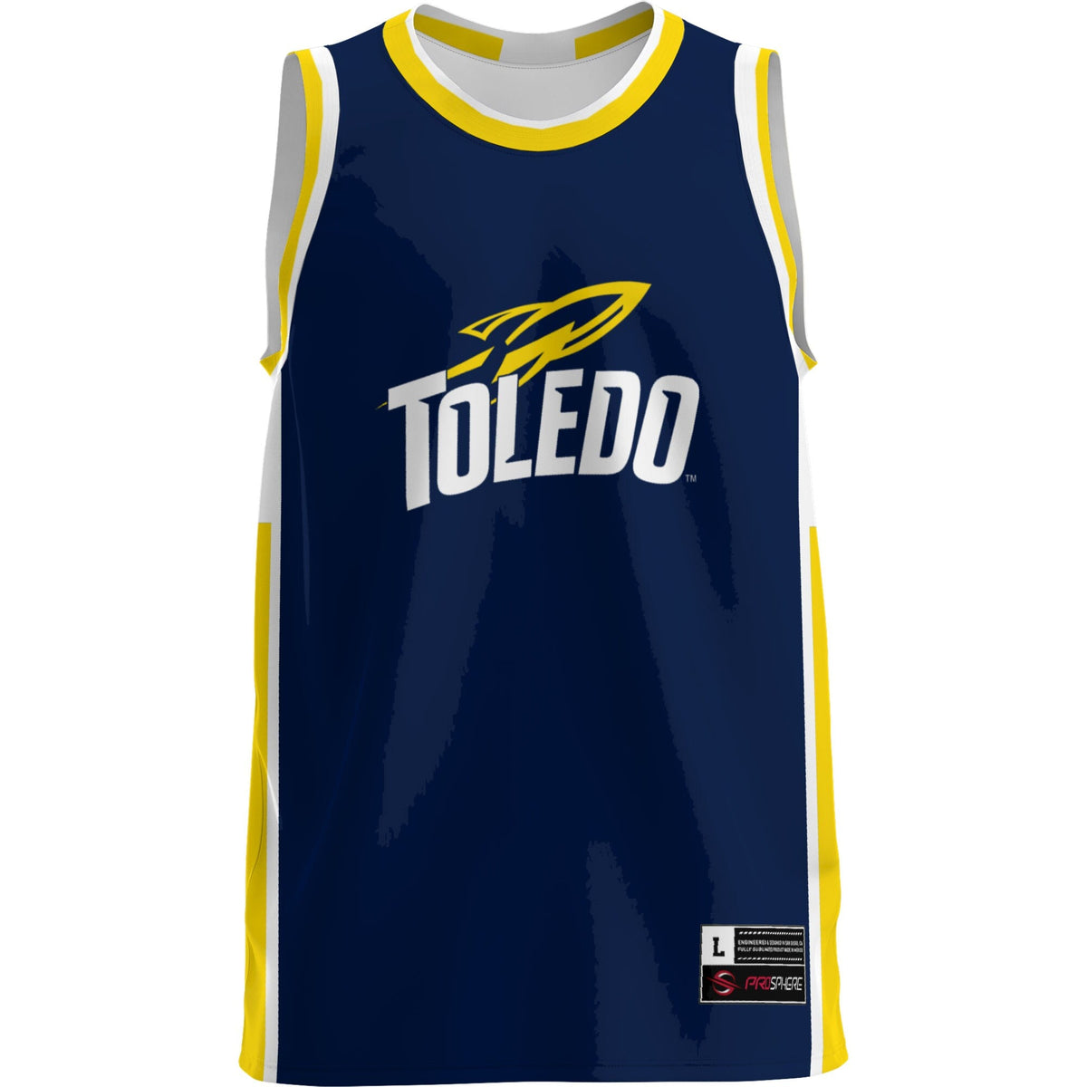 Toledo Rockets Lightweight Basketball Jersey - Blue