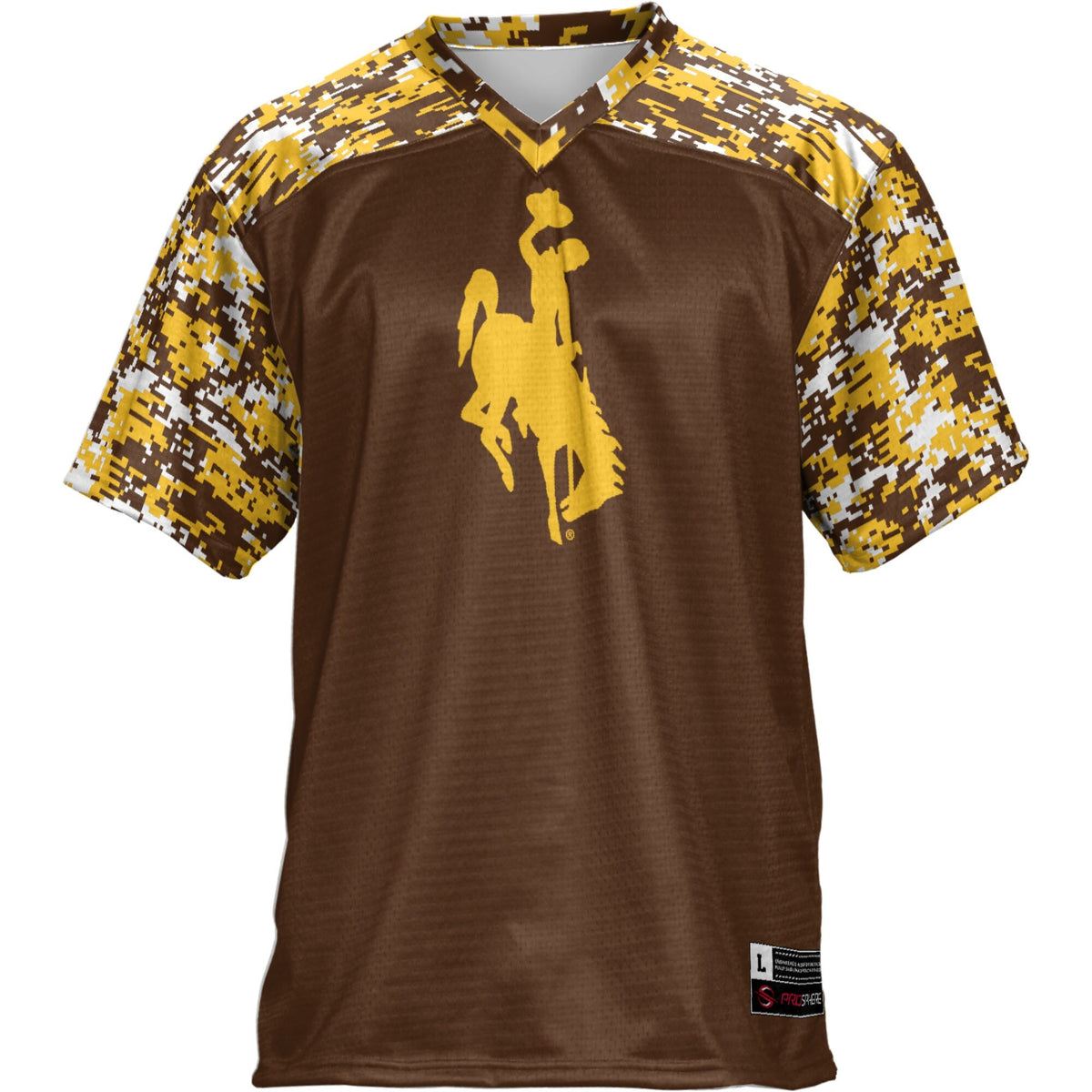 Wyoming Cowboys Football Jersey - Brown