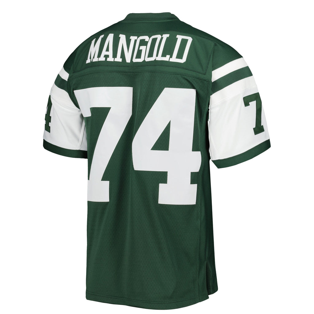 New York Jets Nick Mangold Green Legacy Replica Jersey