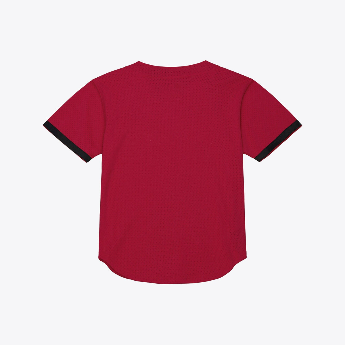 Arkansas Razorbacks Mesh Button-Up Batting Practice Baseball Jersey - Cardinal