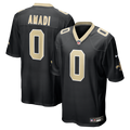 New Orleans Saints Ugo Amadi Black Team Game Jersey