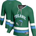 Tulane Green Wave Spirit Hockey Jersey - Green