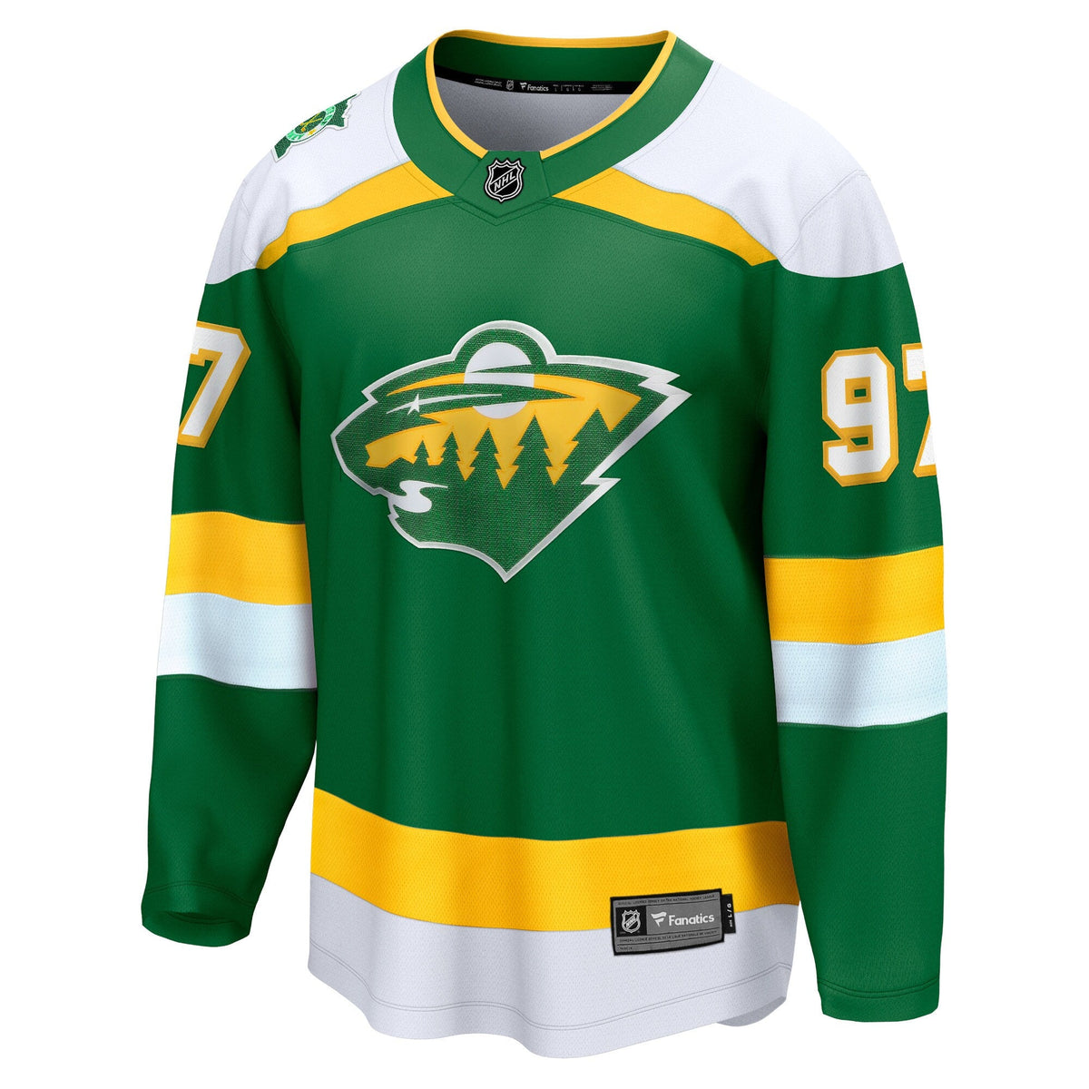 Minnesota Wild Kirill Kaprizov Green 2023/24 Alternate Breakaway Jersey