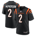 Cincinnati Bengals Evan McPherson Black Game Jersey