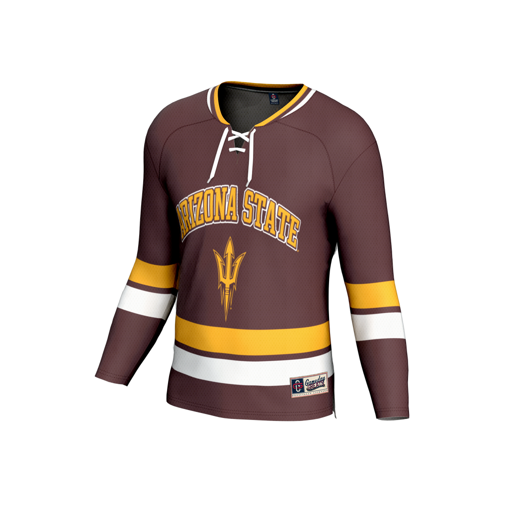 Arizona State Sun Devils Lightweight Hockey Fashion Jersey - Maroon