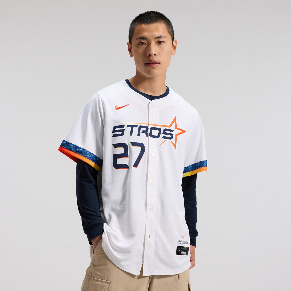 Houston Astros Jose Altuve White 2025 City Connect Limited Player Jersey