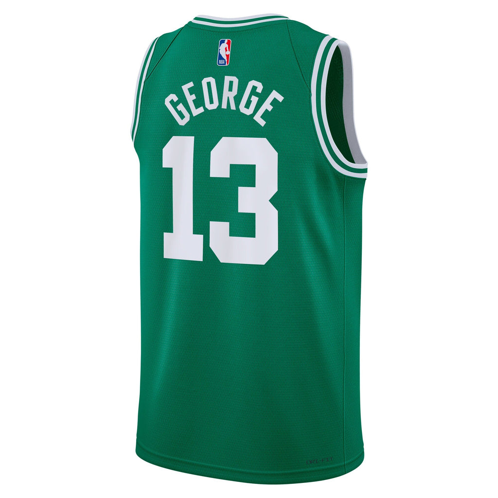 Boston Celtics Icon Edition Swingman Jersey - Kelly Green - Custom - Paul George