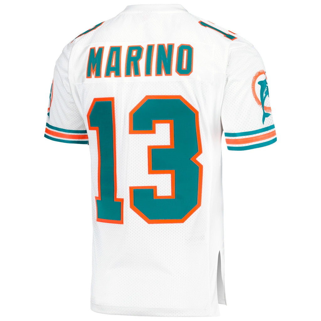 Miami Dolphins 1995 Dan Marino White Authentic Throwback Retired Player Pocket Jersey