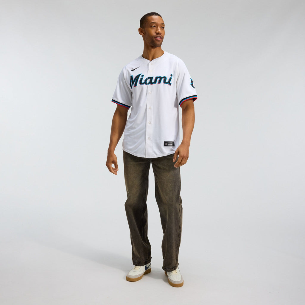 Miami Marlins White Home Limited Jersey
