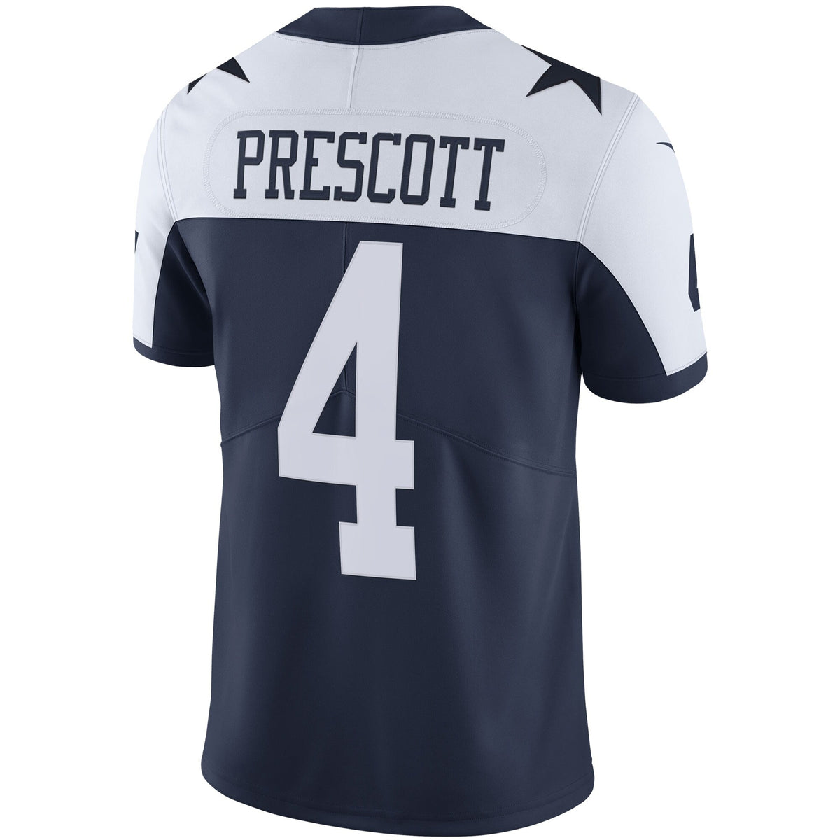 Dallas Cowboys Dak Prescott Navy Alternate Vapor Limited Jersey