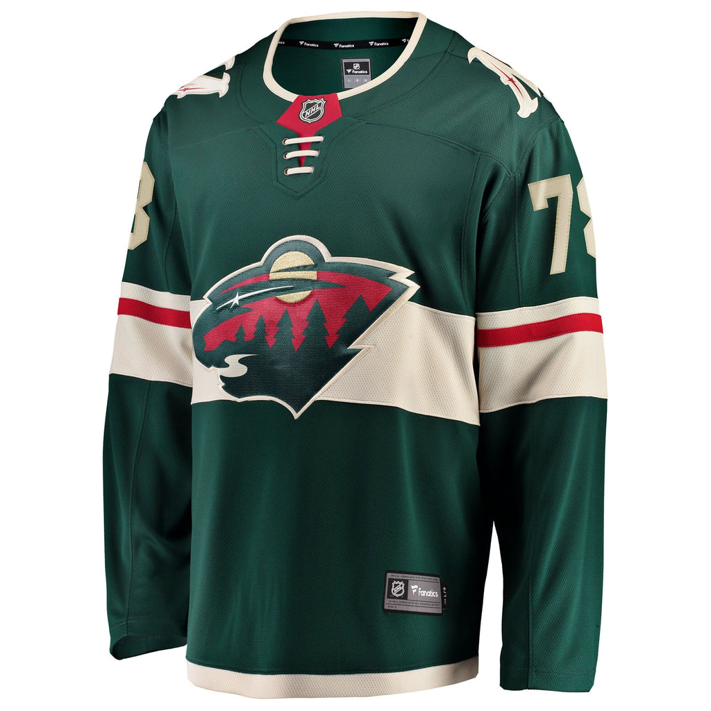 Minnesota Wild Nico Sturm Green Home Breakaway Jersey