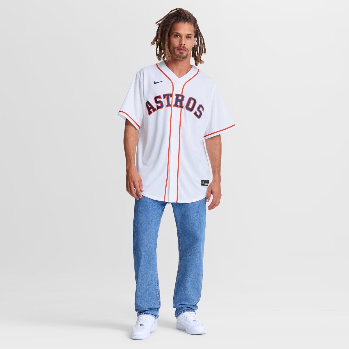 Houston Astros Jose Altuve White Home Replica Jersey