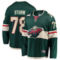 Minnesota Wild Nico Sturm Green Home Breakaway Jersey