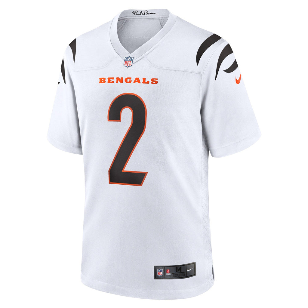 Cincinnati Bengals Evan McPherson White Game Player Jersey