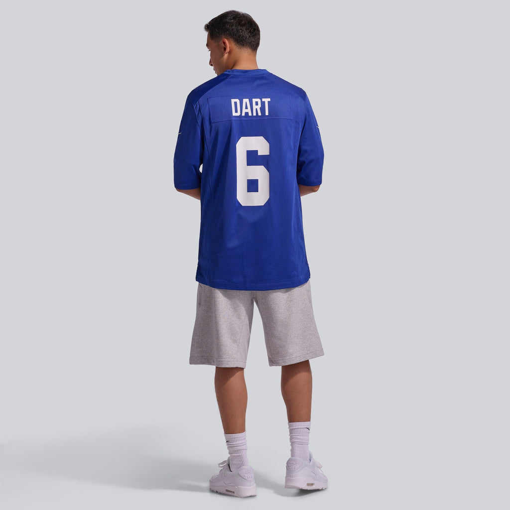 New York Giants Jaxson Dart Royal Team Game Jersey