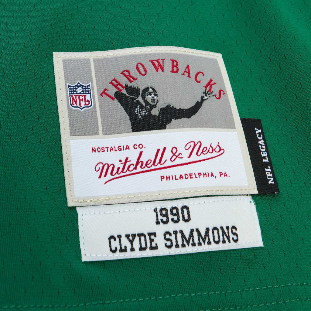 Philadelphia Eagles Clyde Simmons Kelly Green Legacy Replica Jersey