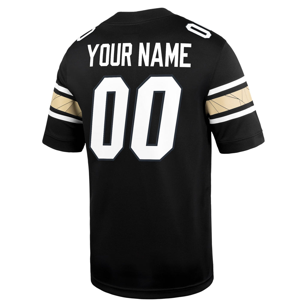 Colorado Buffaloes Custom Football Game Jersey - Black