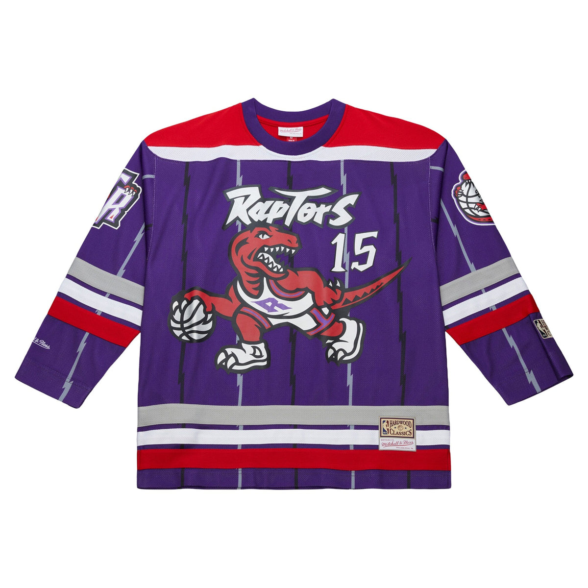Vince Carter Purple Toronto Raptors Maxxed Out Fashion Hockey Jersey