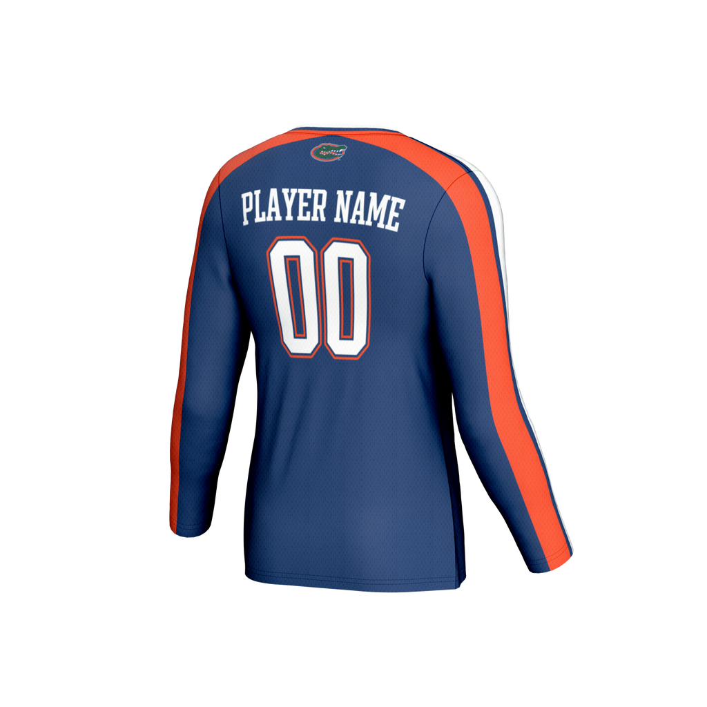 Florida Gators NIL Pick-A-Player Lightweight Collegiate Volleyball Fashion Jersey - Royal