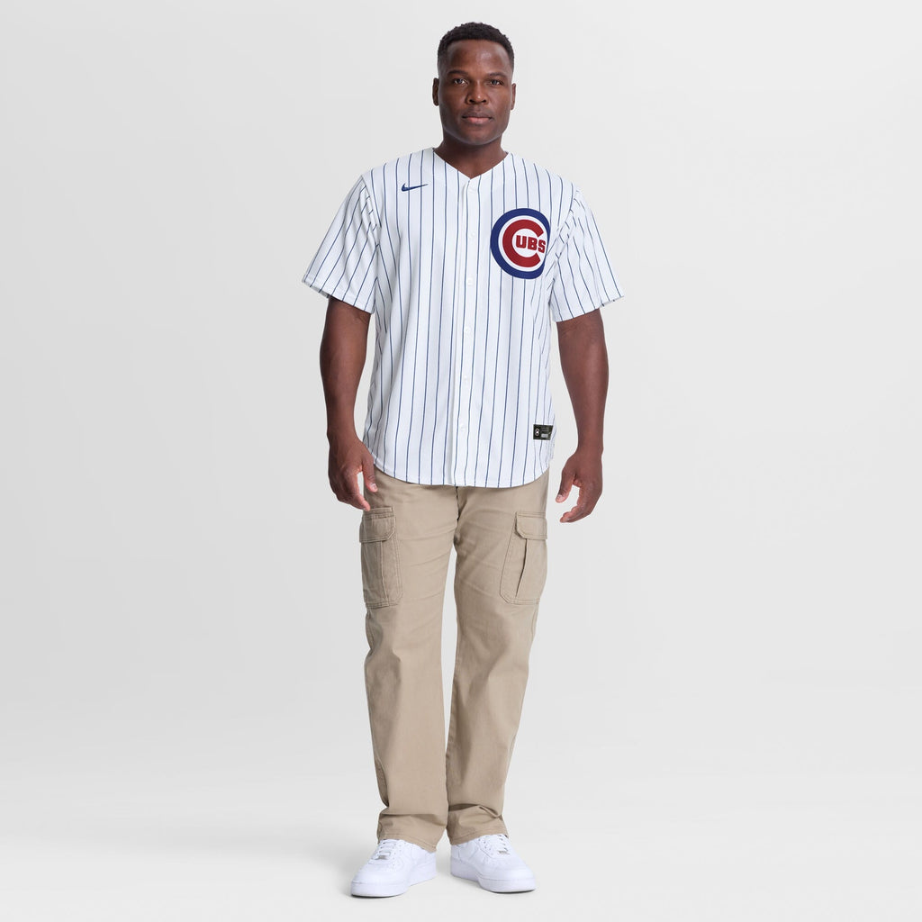 Chicago Cubs Ryan Zeferjahn White Home Replica Jersey