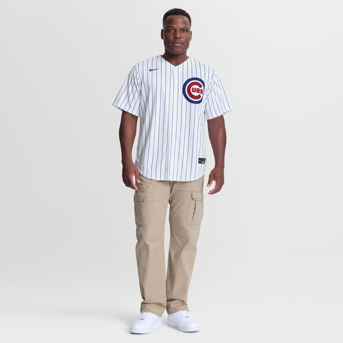 Chicago Cubs Ryan Zeferjahn White Home Replica Jersey