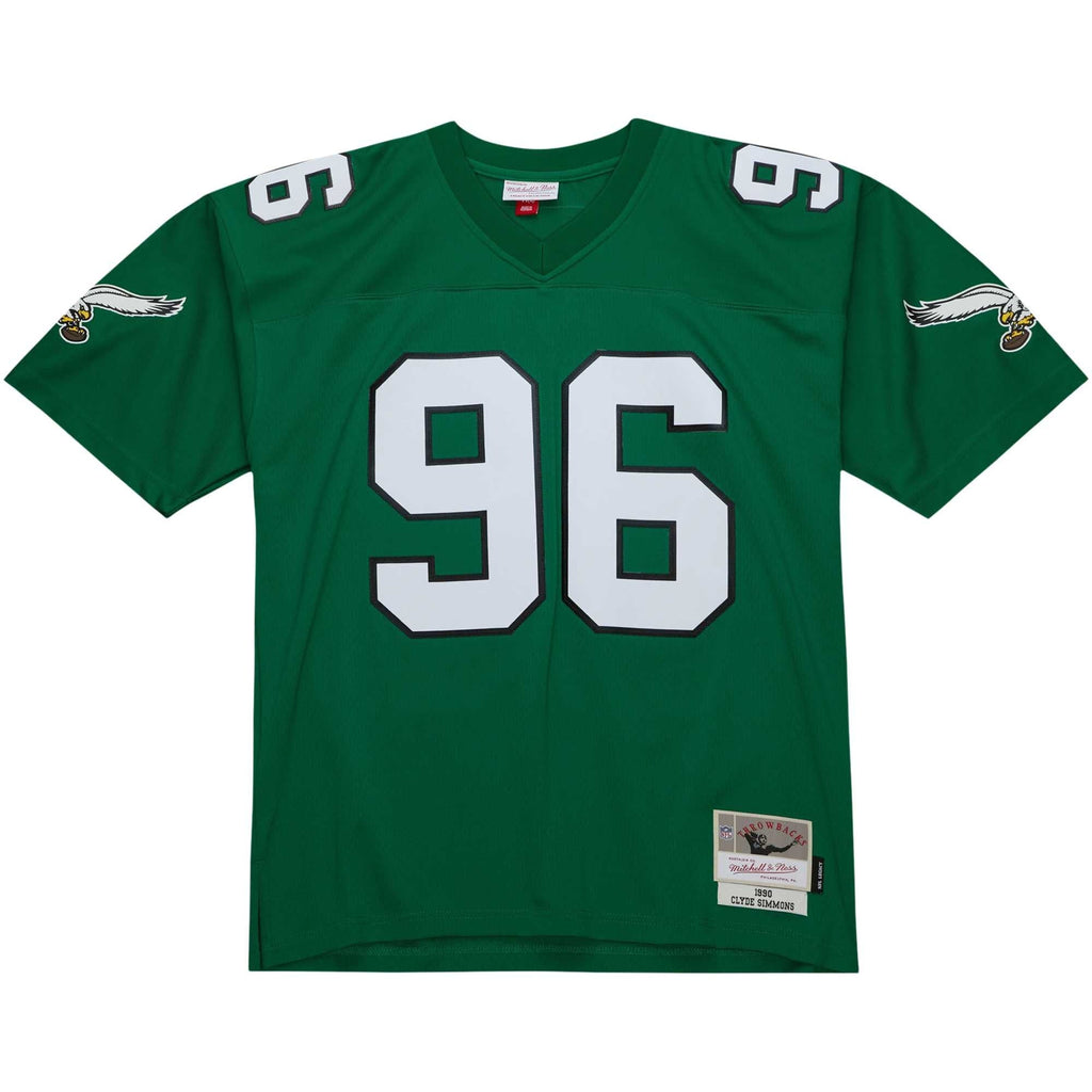Philadelphia Eagles Clyde Simmons Kelly Green Legacy Replica Jersey