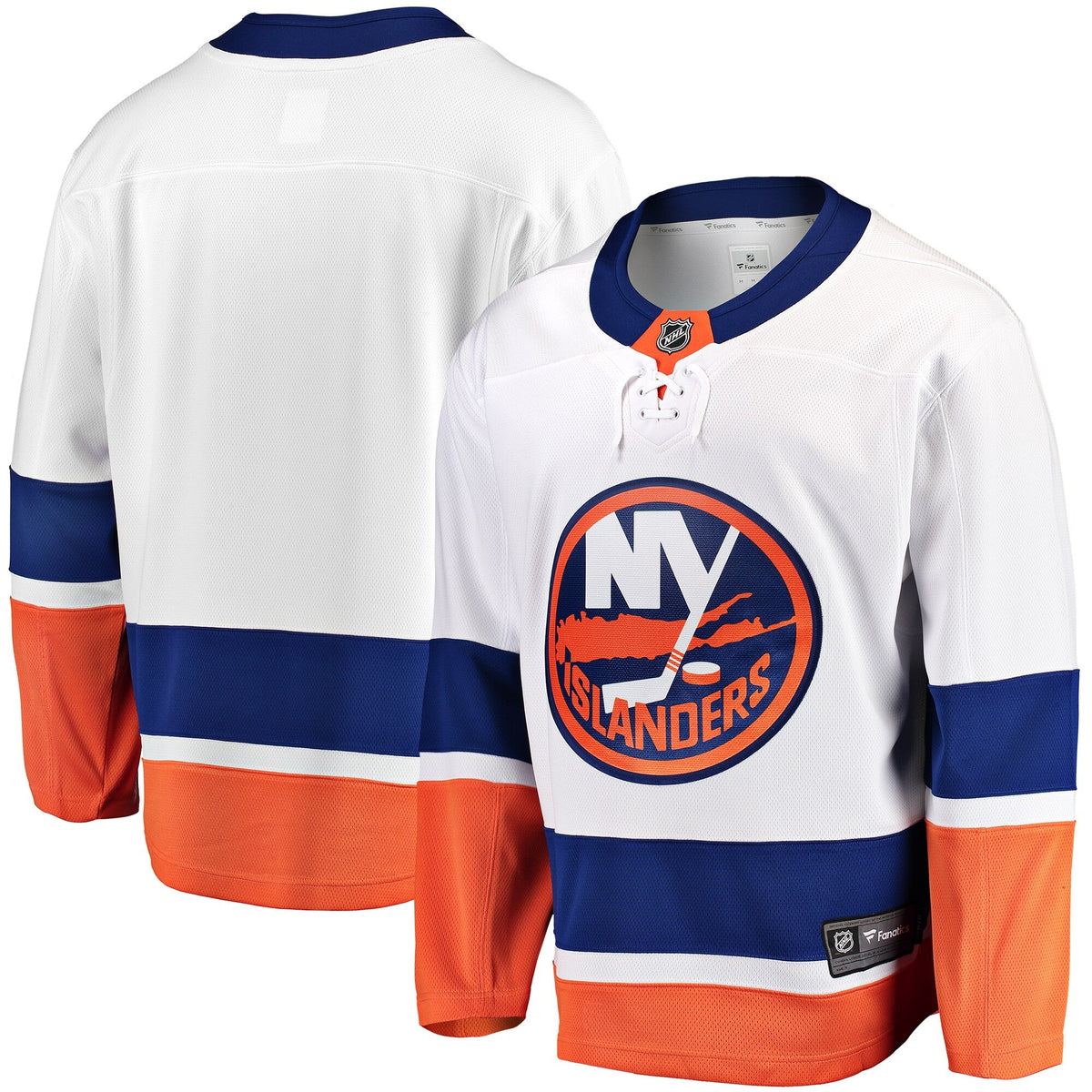 New York Islanders White Breakaway Away Jersey