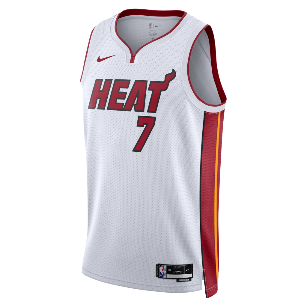 Miami Heat Association Edition Swingman Jersey - White - Giannis Antetokounmpo