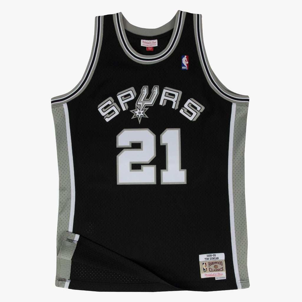San Antonio Spurs Swingman Jersey Road Tim Duncan 1998-99