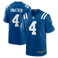 Indianapolis Colts Adam Vinatieri Royal Team Retired Game Jersey