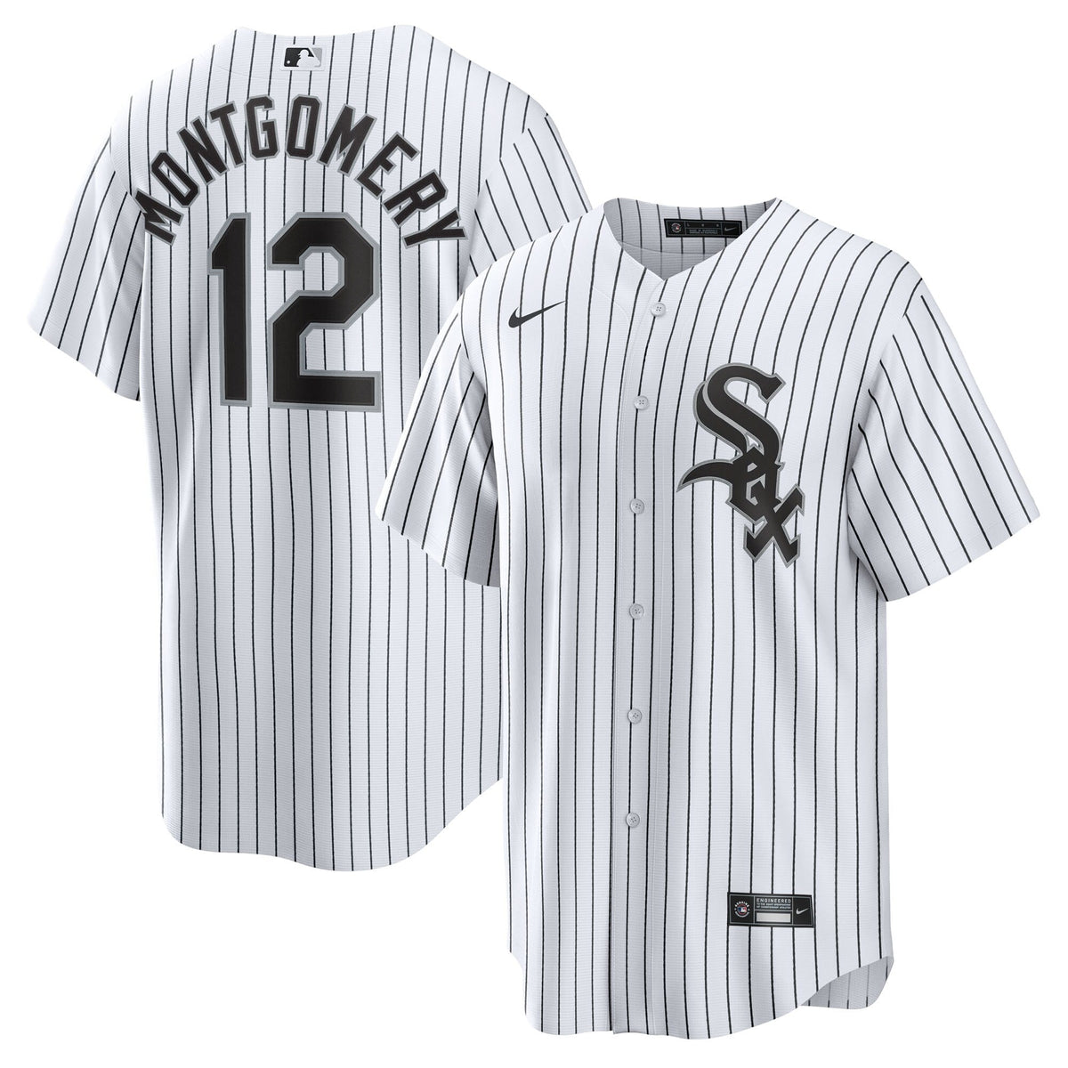 Chicago White Sox Colson Montgomery White Home Replica Jersey