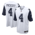 Dallas Cowboys Dak Prescott White Alternate Game Team Jersey