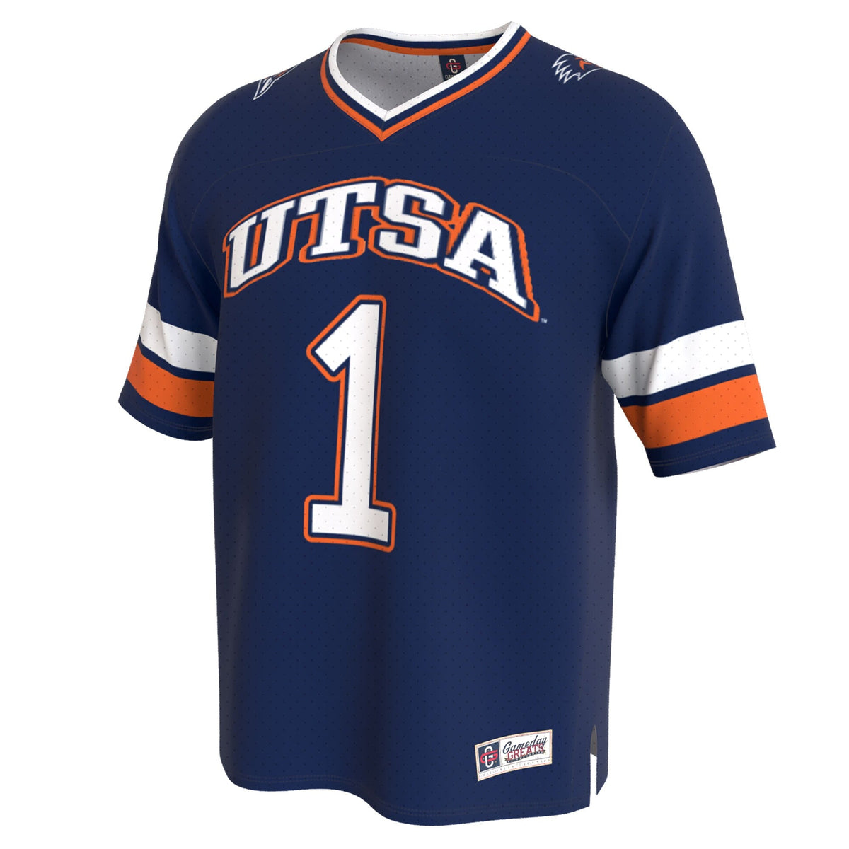 UTSA Roadrunners Lightweight Collegiate Football Fashion Jersey - Navy