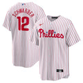 Philadelphia Phillies Kyle Schwarber White Replica Player Jersey