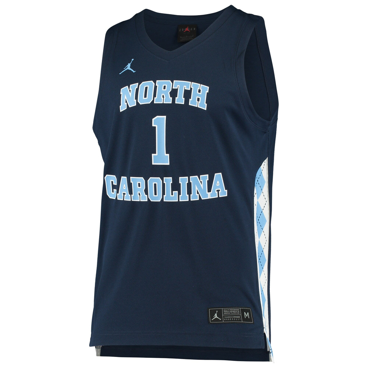 #1 North Carolina Tar Heels Replica Basketball Jersey - Navy