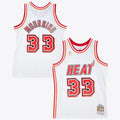 Miami Heat Alonzo Mourning 1996 Authentic Jersey - White