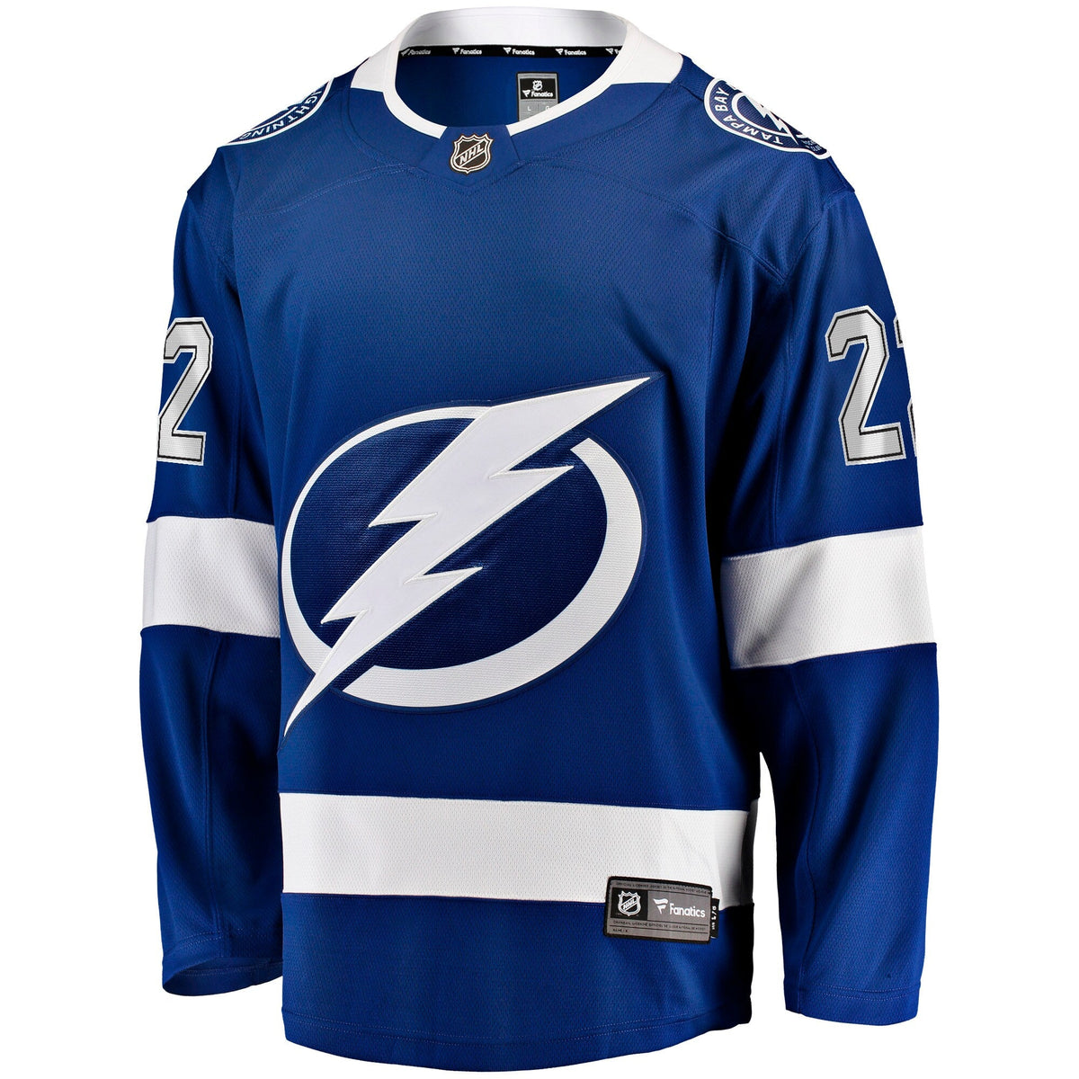 Tampa Bay Lightning Oliver Bjorkstrand Blue Home Breakaway Jersey