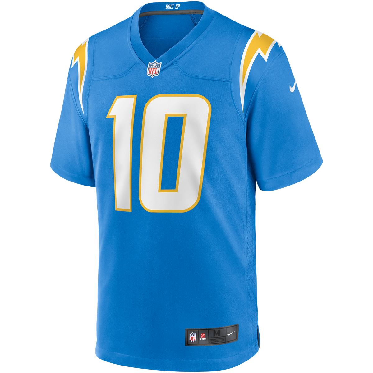 Los Angeles Chargers Justin Herbert Powder Blue Player Game Jersey