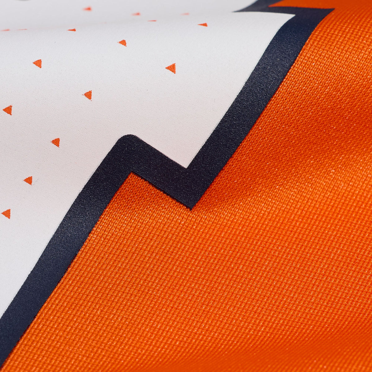 Denver Broncos Frank Crum Orange Team Game Jersey