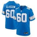 Detroit Lions Graham Glasgow Blue Team Game Jersey