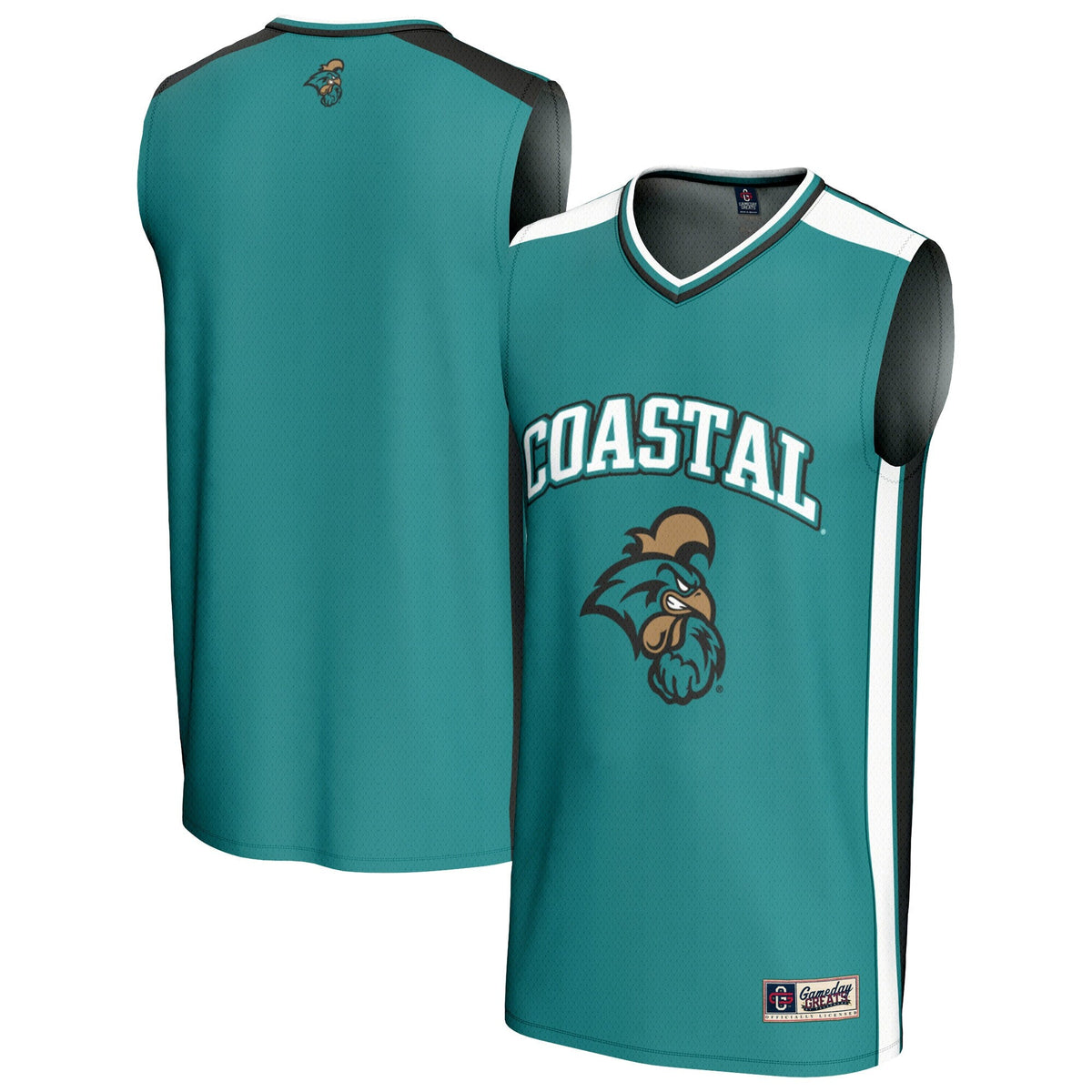 Coastal Carolina Chanticleers Basketball Jersey - Teal